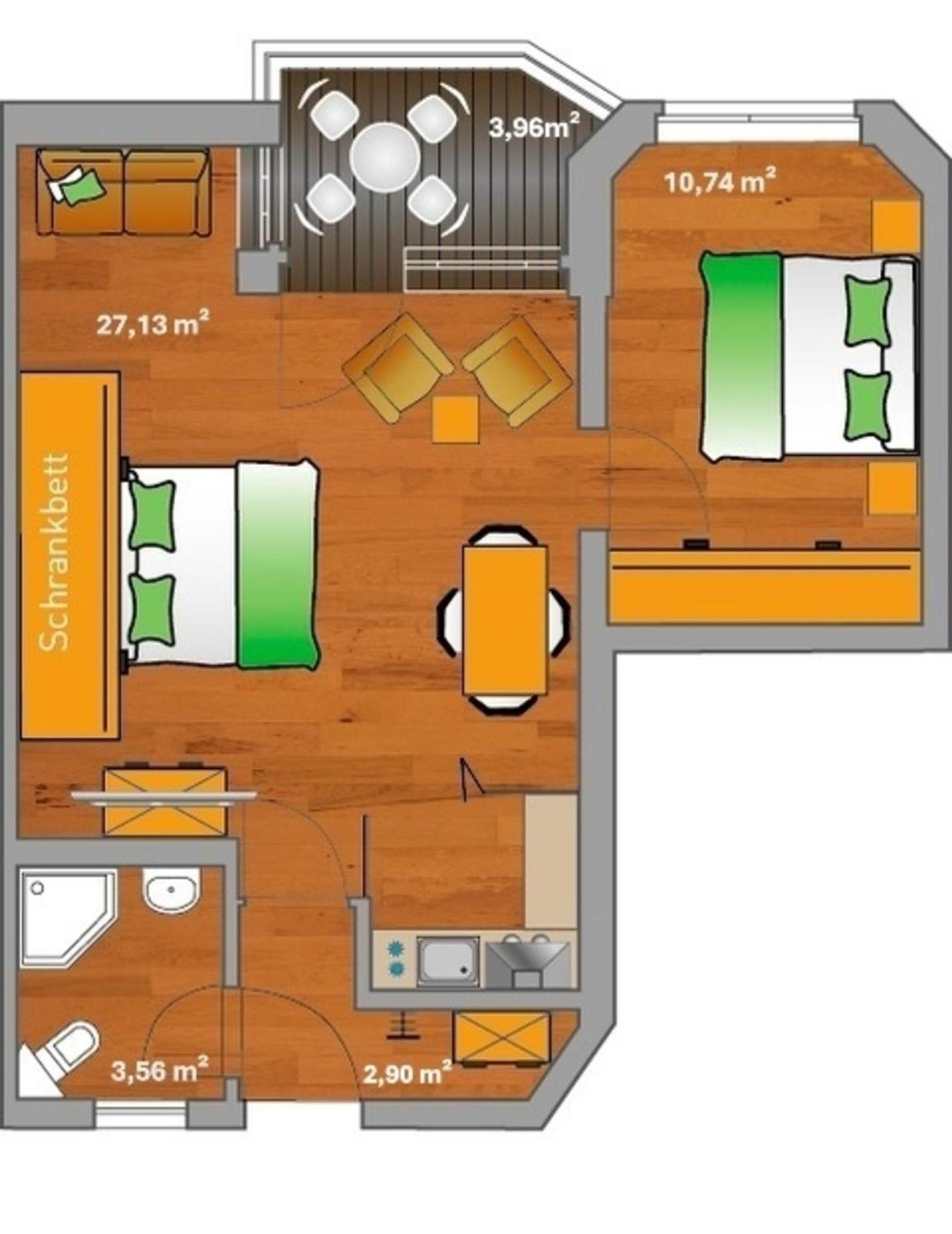 Ancora Marina Haus 1 Nr 08, Typ 2 Apartment Нойщат ин Холщайн Екстериор снимка